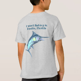 Farbenfroher Schwertfisch Souvenir T-Shirt