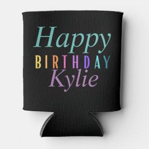 Farbenfroher Spaß zum Geburtstag Frauen Dosenkühler