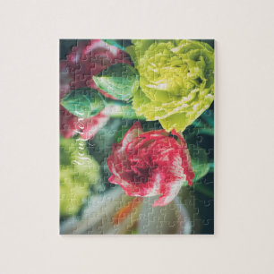 Farbenfroher Strauß von Blume Puzzle
