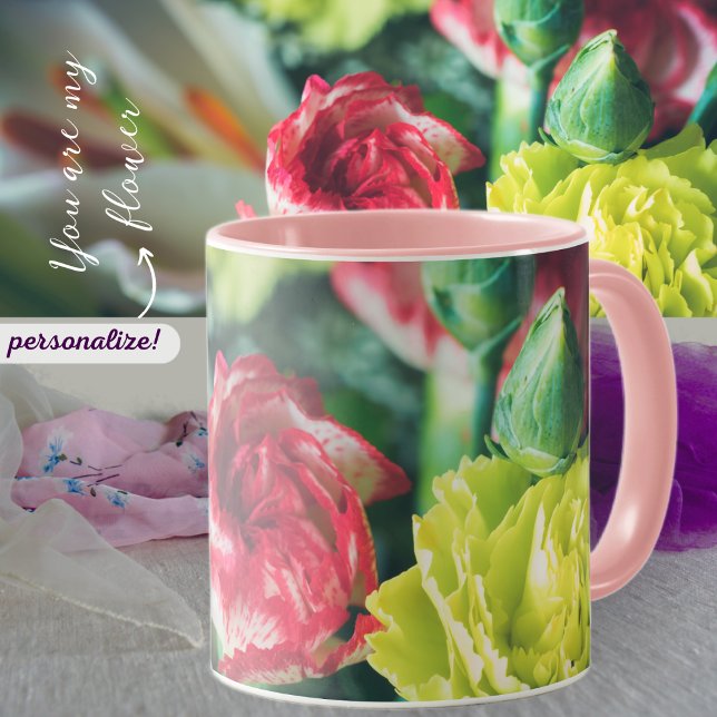 Farbenfroher Strauß von Blume Tasse (Von Creator hochgeladen)