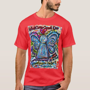 Farbenfroher T - Shirt zum Angel-Zeichnen von Kreb