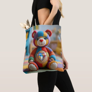Farbenfroher Teddybär