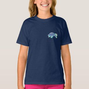 Farbenfroher Turtle-T - Shirt
