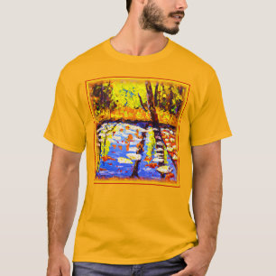 Farbenfroher Waldsumpf. Jetzt kaufen T-Shirt