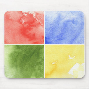 farbenfroher Wasserfarbenhintergrund für Ihr Desig Mousepad