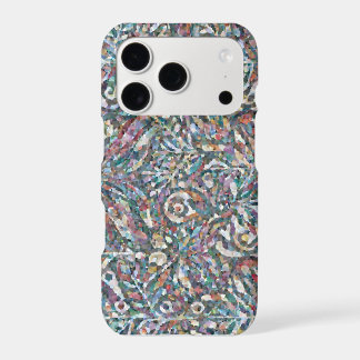 Farbenfrohes abstraktes Mosaik-Muster-Case