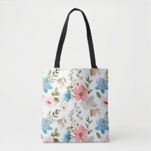 Farbenfrohes Aquarell-Wildblumenmuster
