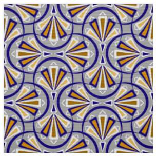 Farbenfrohes Art-Deco-Muster. Stoff