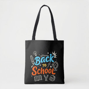 Farbenfrohes Back-to-School-Typografie-Design
