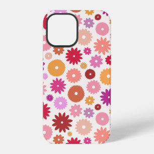 Farbenfrohes Blütenmuster iPhone 12 Pro Hülle