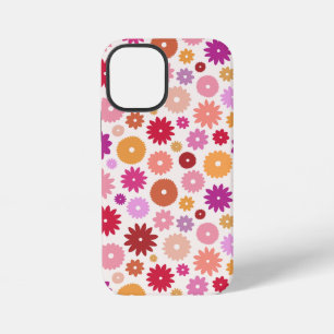 Farbenfrohes Blütenmuster iPhone 12 Mini Hülle