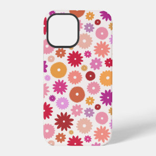 Farbenfrohes Blütenmuster iPhone 12 Pro Hülle