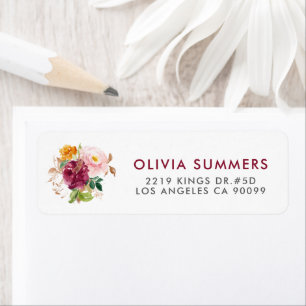 Farbenfrohes Boho-Blumenstrauß & Moderne Typografi
