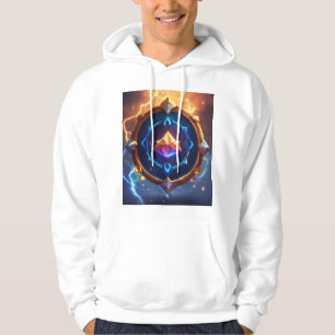 Farbenfrohes Chakra-T-Shirt Hoodie