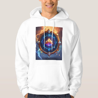 Farbenfrohes Chakra-T-Shirt Hoodie