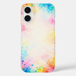 Farbenfrohes Design iPhone 16 Hülle