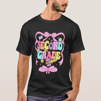 Farbenfrohes Design für die zweite Klasse zum Zurü T-Shirt