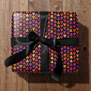 Farbenfrohes Dreieck-Muster für jeden Anlass Geschenkpapier