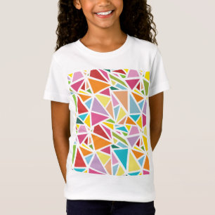 Farbenfrohes Dreiecke-Muster 2 T-Shirt