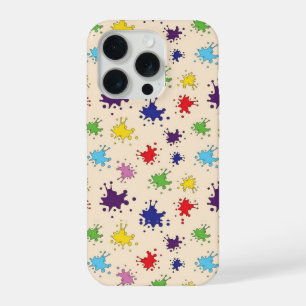 Farbenfrohes Farb-Splatter-Design-i-Phone-Case iPhone 15 Pro Hülle