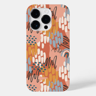 farbenfrohes, feminines, abstraktes Mosaik Case-Mate iPhone 14 Pro Hülle