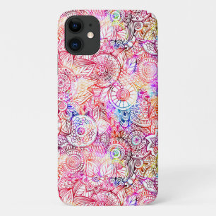 Farbenfrohes florales Mandala-Muster Case-Mate iPhone Hülle
