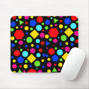 Farbenfrohes geometrisches Muster Mousepad
