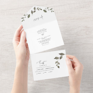 Farbenfrohes Herbstlaub Sagt I Do Hochzeit Alles I All In One Einladung