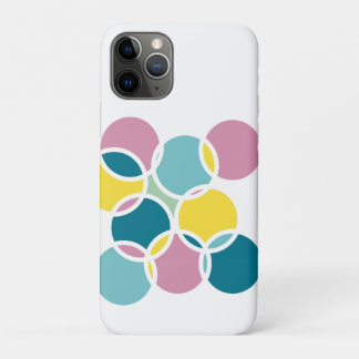 Farbenfrohes Kreisdesign – Lustiger geometrischer Case-Mate iPhone Hülle