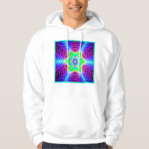 Farbenfrohes Lebendiges Muster Hoodie