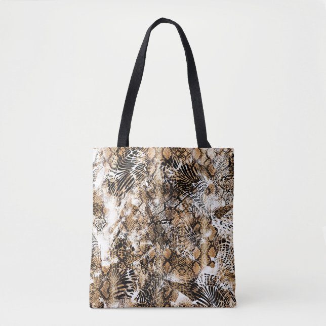 Farbenfrohes Leopard-Zebra-Tarnmuster (Vorderseite)