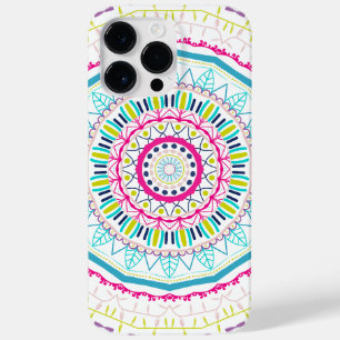 farbenfrohes Mandala Case-Mate iPhone 14 Pro Max Hülle