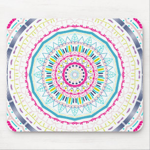 farbenfrohes Mandala Mousepad