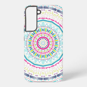 farbenfrohes Mandala Samsung Galaxy Hülle