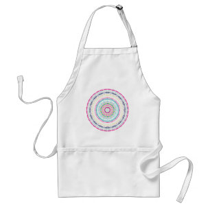 farbenfrohes Mandala Schürze