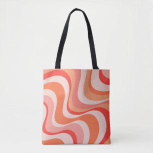Farbenfrohes modernes Retro-Wellendesign