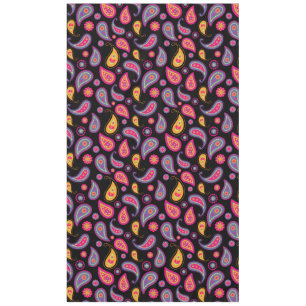 Farbenfrohes Paisley-Nahtlosmuster Tischdecke