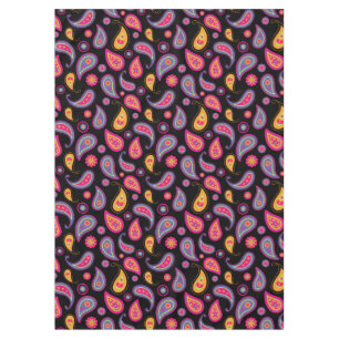 Farbenfrohes Paisley-Nahtlosmuster Tischdecke