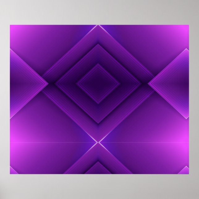 farbenfrohes Posterdesign mit einem lebendigen Reg Poster (Vorne)