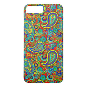 Farbenfrohes Retro-Paisley Case-Mate iPhone Hülle