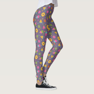 farbenfrohes Sommer-Eiscreme-Muster Leggings