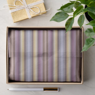 Farbenfrohes staubiges graubraunes und violettes M Seidenpapier
