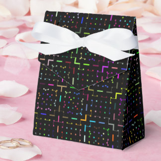Farbenfrohes Tech-Coding-Elektronik-Muster Geschenkschachtel
