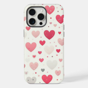 Farbenfrohes Valentinstag-Herz iPhone 15 Pro Max Hülle