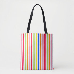 Farbenfrohes Vibrantes Streifenmuster-Design 