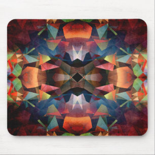 Farbenfrohes Vintage-Mandala Mousepad