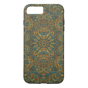 Farbenfrohes, vintage, ornates Paisley-Muster Case-Mate iPhone Hülle
