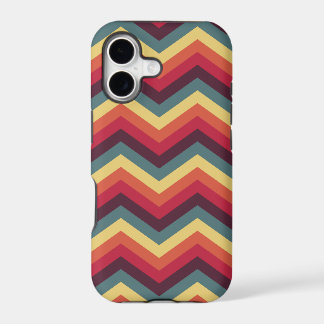 Farbenfrohes Zickzack-Chevron-Muster