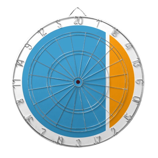 Farbenkörkel Dartscheibe (vorne)