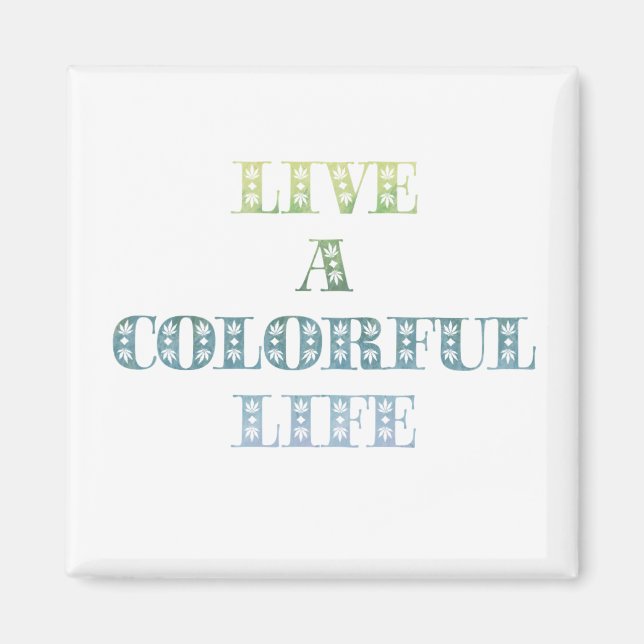 Farbenleben Magnet (Vorne)